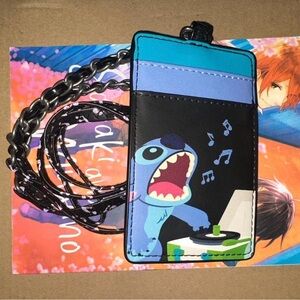 Stitch Cardholder with lanyard